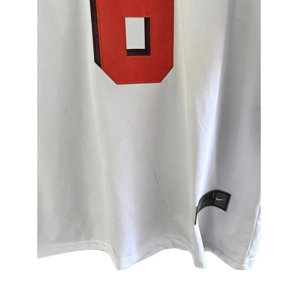 NWT Dawg Pound NFL Cleveland White Baker Mayfield Jersey Size 3XL - Picture 6 of 10